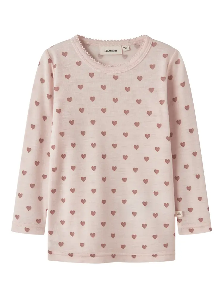 Lil  Atelier Noel Nia Uld Bluse Morganite 98