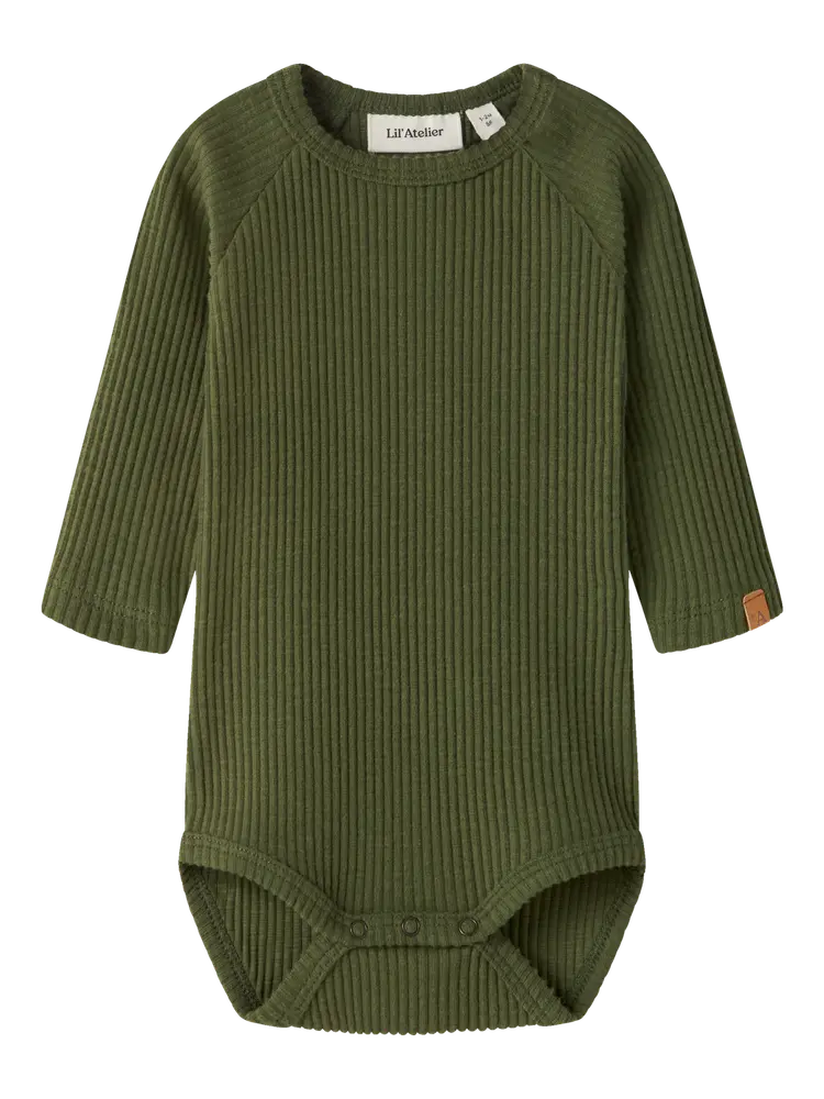 Lil  Atelier Rajo Meb Langærmet Body Cypress 74