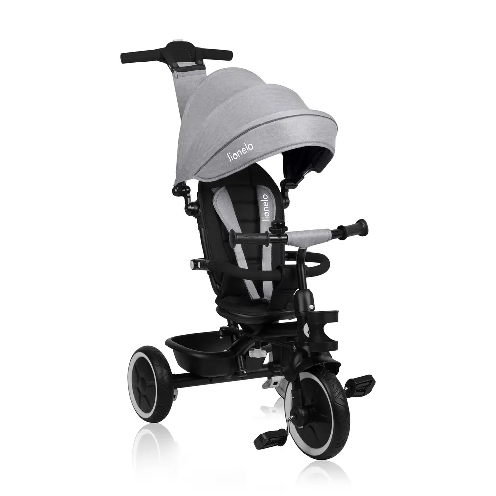 Lionelo Trehjulet Cykel Berry Grey Stone