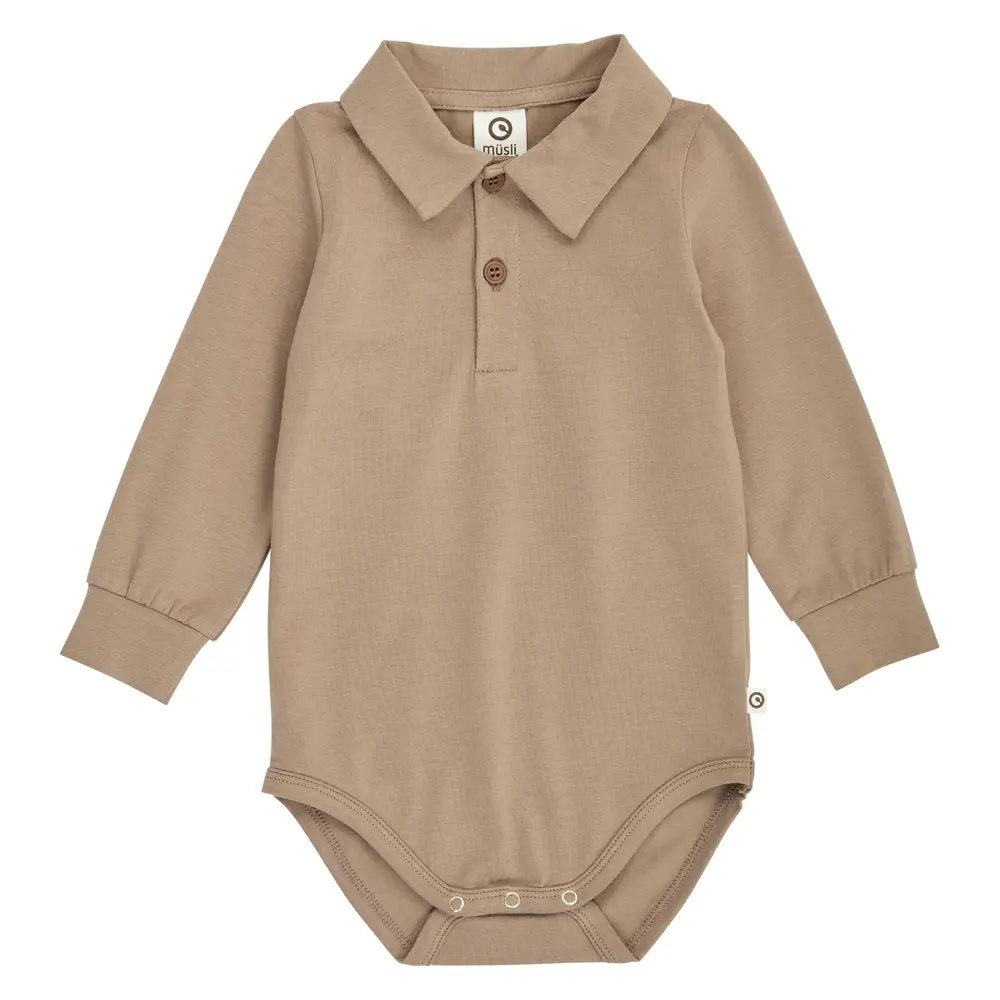 Müsli Cozy Me Skjorte Body Walnut 68