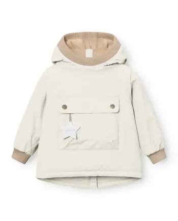 Mini   Ture Matbabywen Fleeceforet Vinteranorak Angora Cream 18 Mdr 86