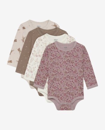 Pippi Langærmet Body   Stk Violet Ice 68