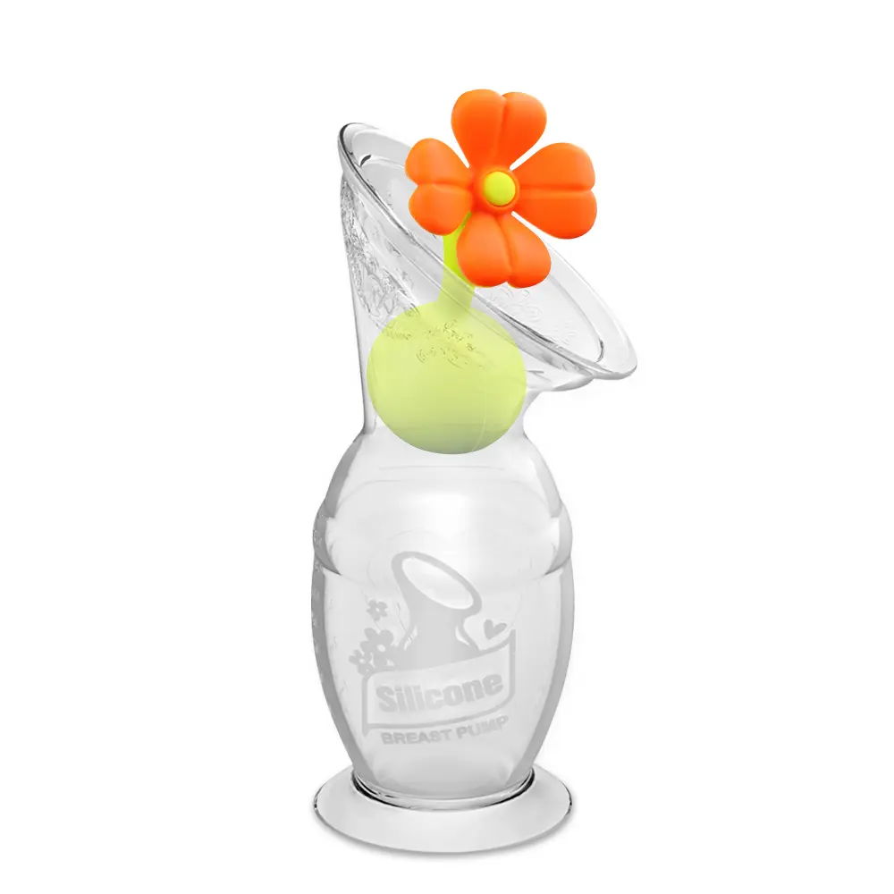 Silikone Brystpumpe Inkl  Blomsterstopper 100 Ml