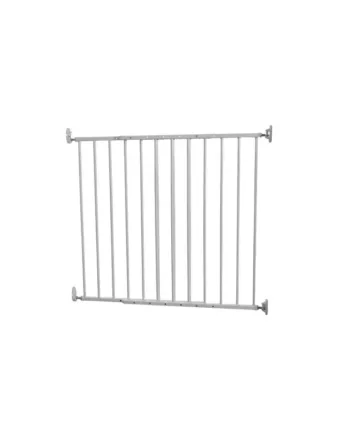 Skruemonteret Sikkerhedsgitter Metal Hvid