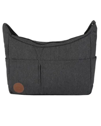 Stork Pusletaske 618 Graphic Black Cognac