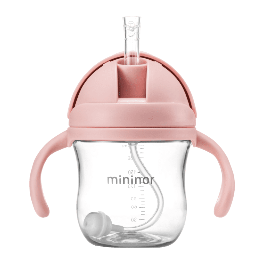 Sugerørskop Tritan 220ml Rosa