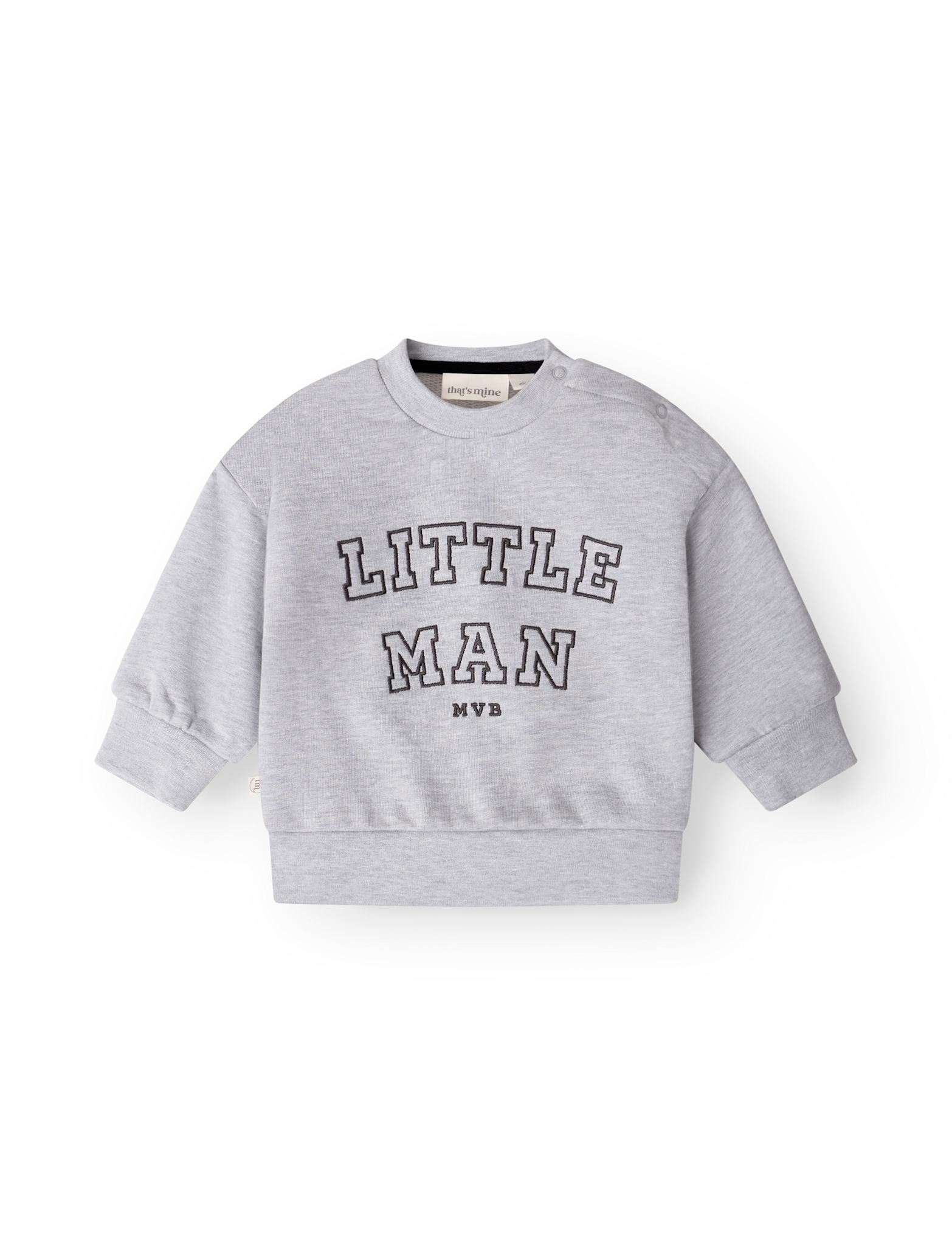 That Apos   Mine Alpha Sweatshirt Little Man 74cm 9m