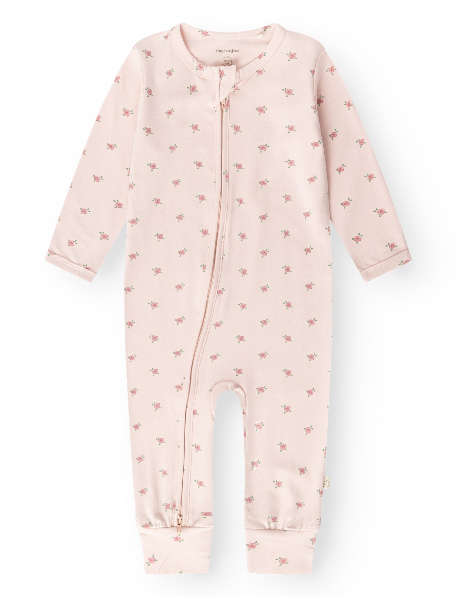 That Apos Mine Elliotte Onesie Tiny Roses 56cm 1m