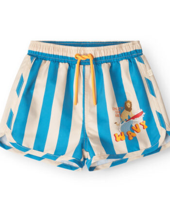 That Apos   Mine Lai Svømmeshorts Block Stripe Blue 110cm 5y