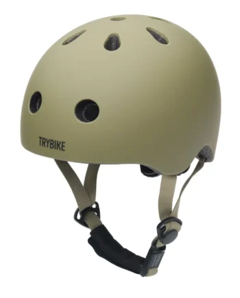 Trybike Cykelhjelm Med Retrolook Vintagegrøn Xs