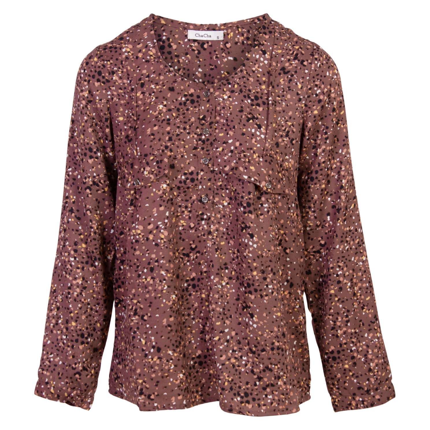 Zbyz Dame Bluse Plus Size Spot 54 56