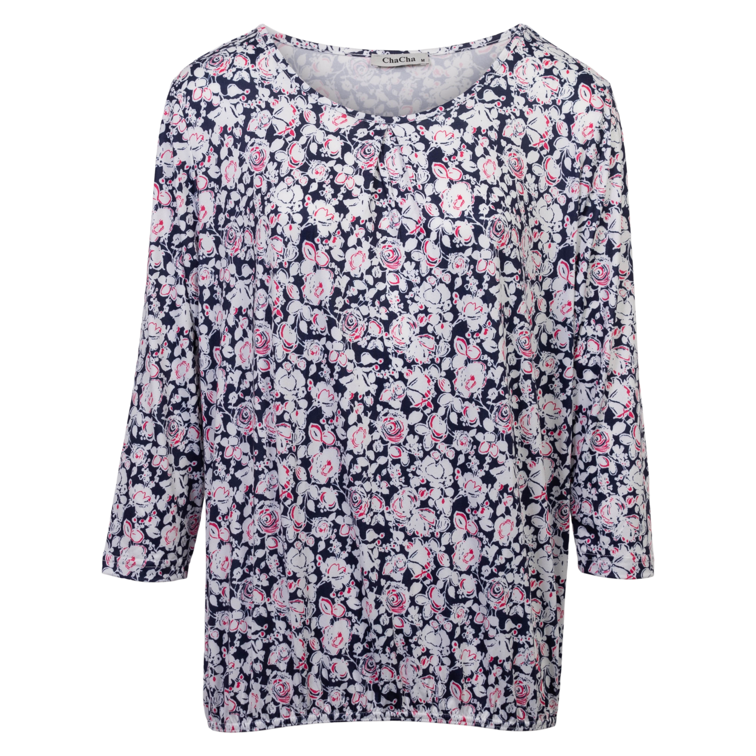 Zbyz Dame Bluse Print 170 Flowers 50 52