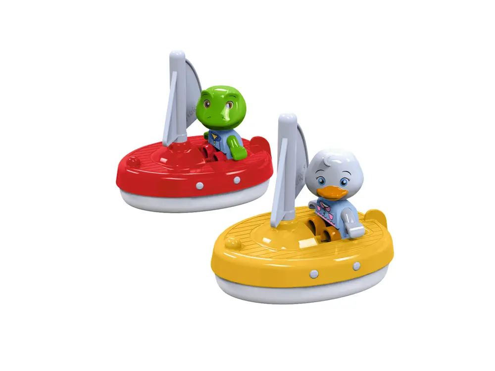 -pack Sejlbåde Med Figurer