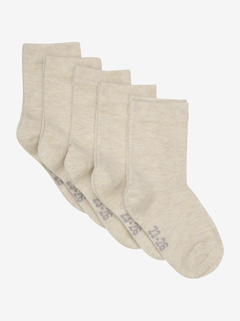 Ankel Sokker -solid -pack Sand Melange 31 34