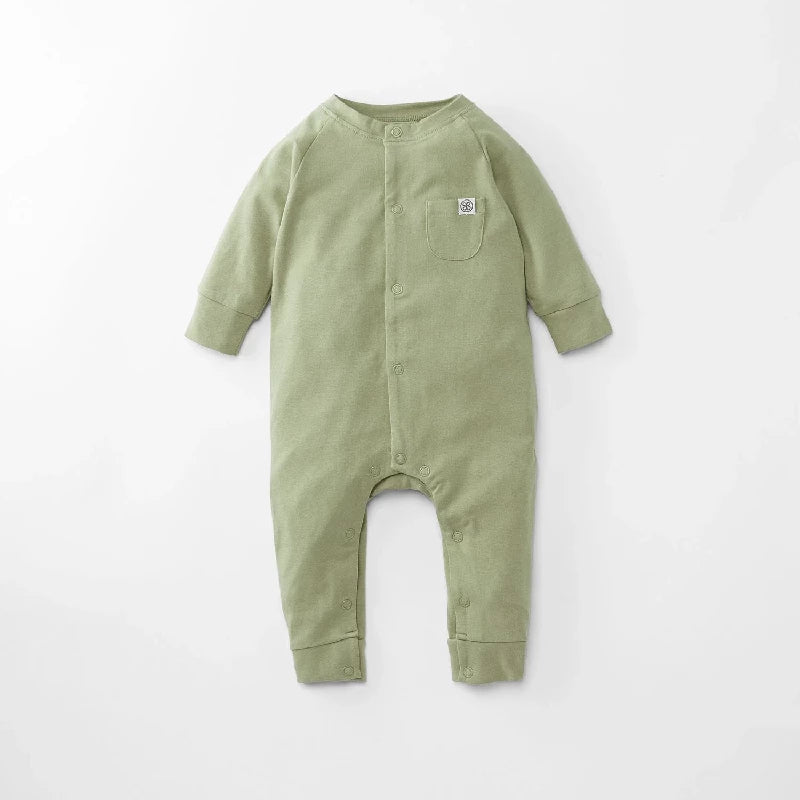Cloby Uv Playsuit Olive Green  50 56