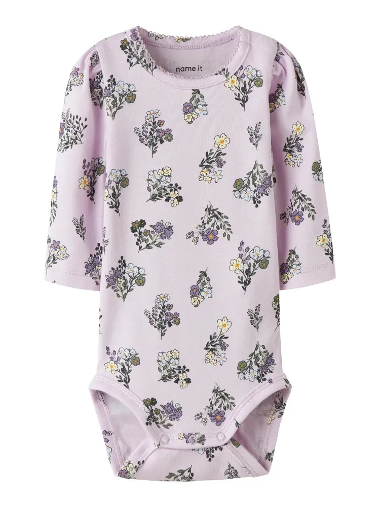 Doritta Langærmet Body Lavender Fog 74