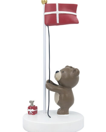 Kids By Friis Bordflag  Bamse Med Mus Og Gave
